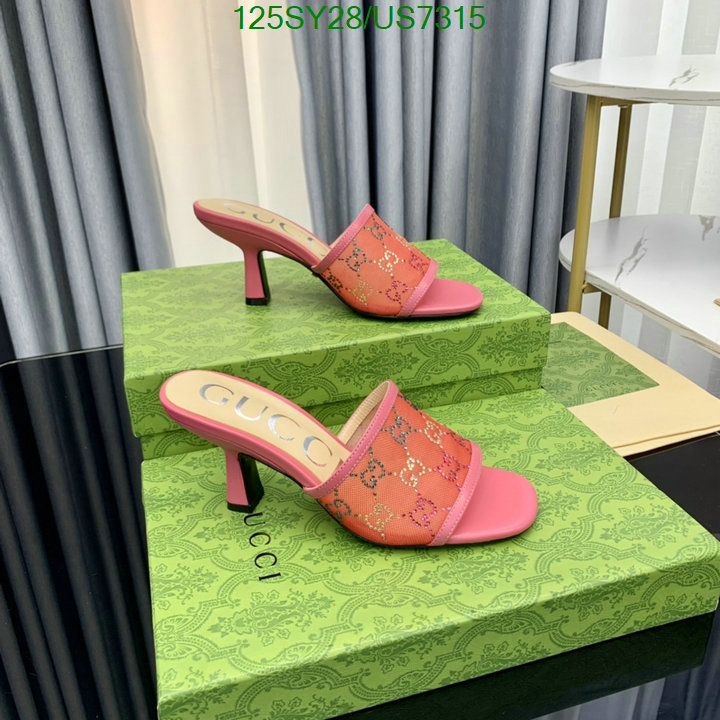 Women Shoes-Gucci Code: US7315 $: 125USD