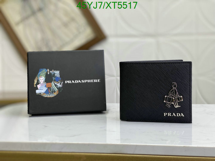 Prada Bag-(4A)-Wallet- Code: XT5517 $: 45USD