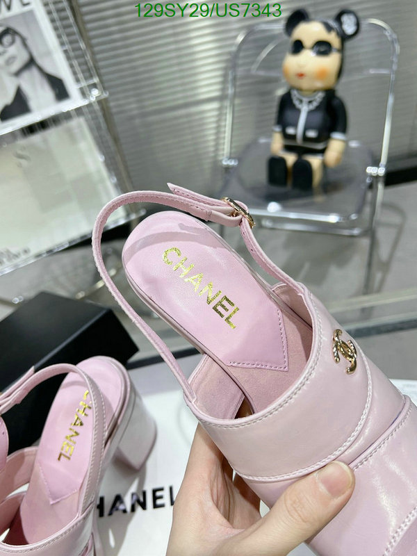 Women Shoes-Chanel Code: US7343 $: 129USD