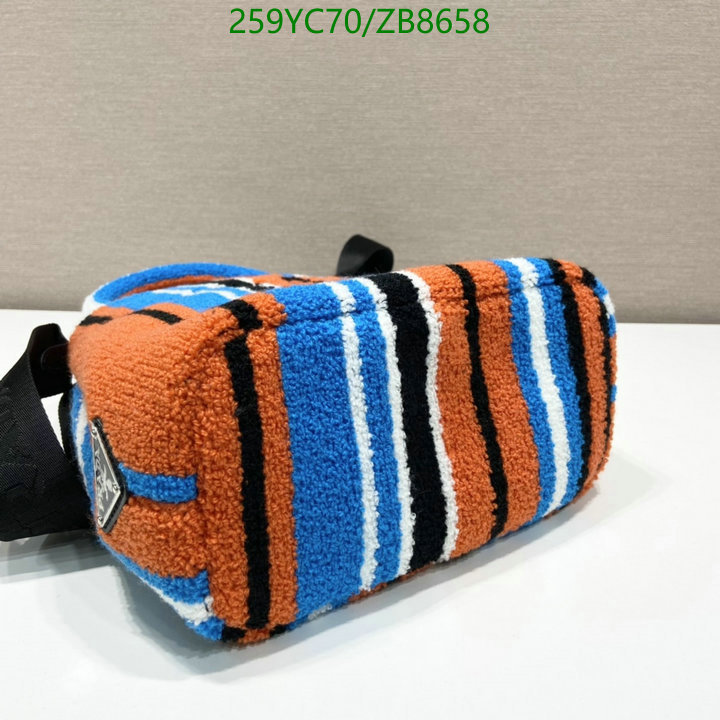 Prada Bag-(Mirror)-Handbag- Code: ZB8658 $: 259USD