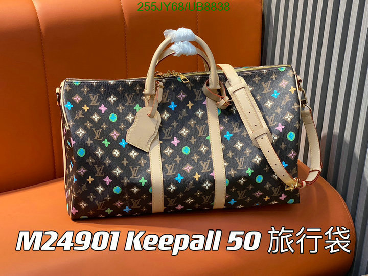 LV Bag-(Mirror)-Keepall BandouliRe 45-50- Code: UB8838 $: 255USD