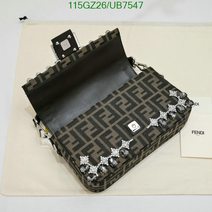 Fendi Bag-(4A)-Baguette- Code: UB7547 $: 115USD