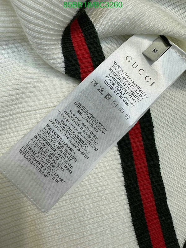 Clothing-Gucci Code: BC3260 $: 85USD