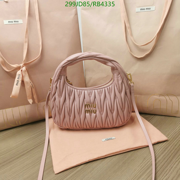 Miu Miu Bag-(Mirror)-Handbag- Code: RB4335 $: 299USD