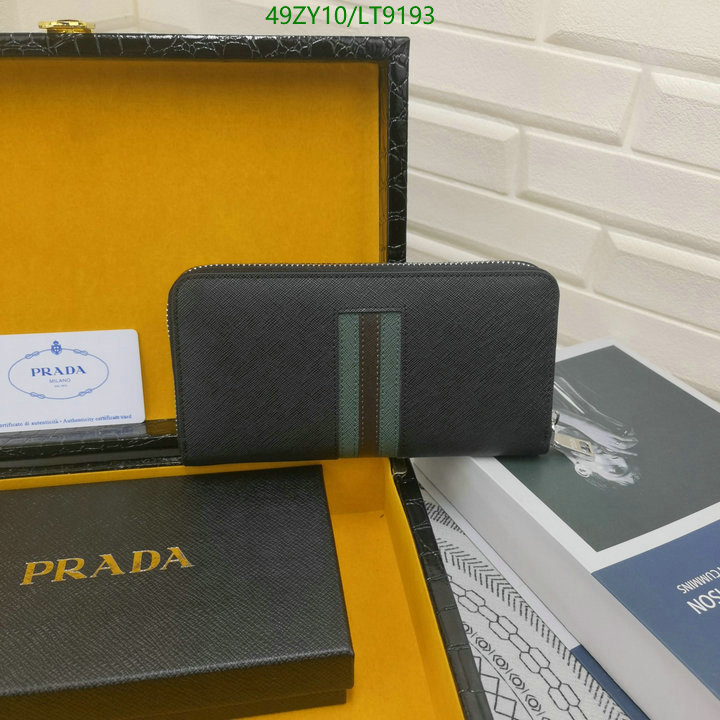 Prada Bag-(4A)-Wallet- Code: LT9193 $: 49USD