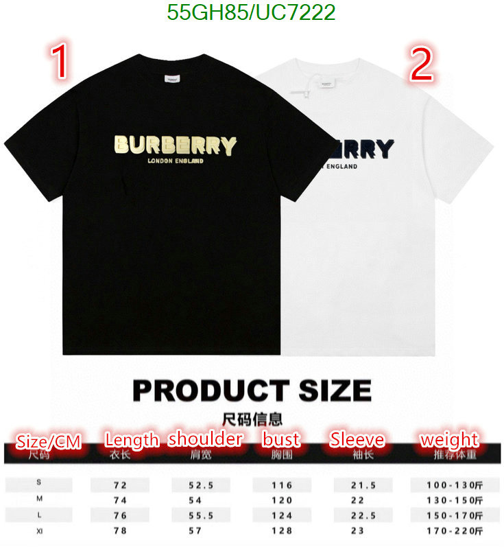 Clothing-Burberry Code: UC7222 $: 55USD