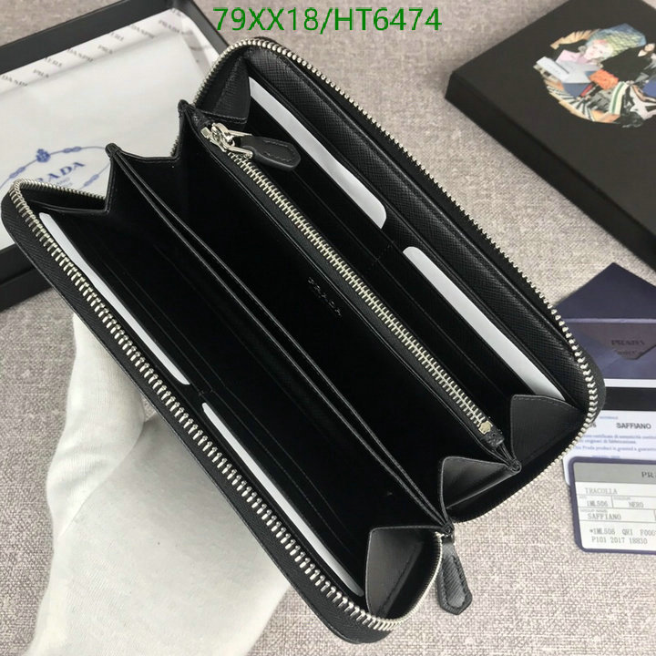 Prada Bag-(Mirror)-Wallet- Code: HT6474 $: 79USD