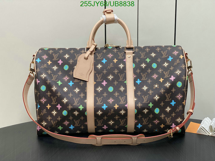 LV Bag-(Mirror)-Keepall BandouliRe 45-50- Code: UB8838 $: 255USD