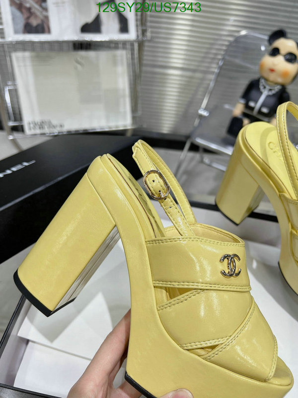 Women Shoes-Chanel Code: US7343 $: 129USD