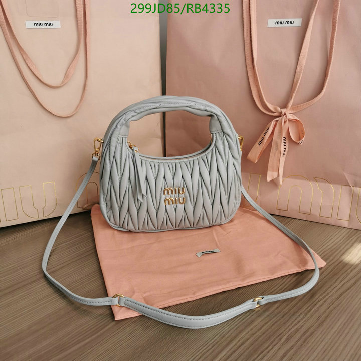Miu Miu Bag-(Mirror)-Handbag- Code: RB4335 $: 299USD