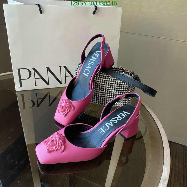 Women Shoes-Versace Code: US8616 $: 129USD