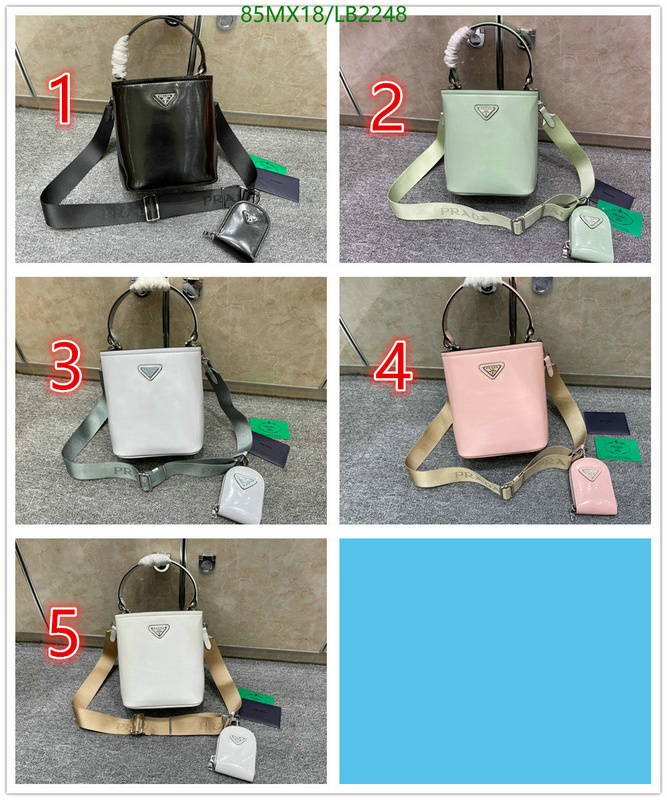 Prada Bag-(4A)-Bucket Bag- Code: LB2248 $: 85USD