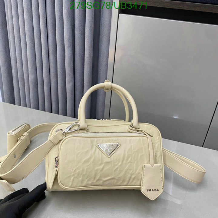 Prada Bag-(Mirror)-Handbag- Code: UB3471 $: 279USD