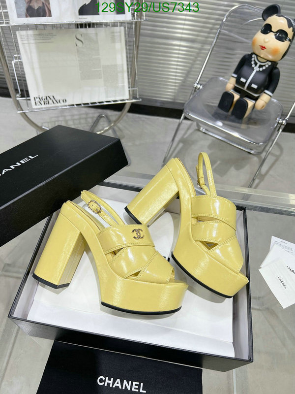 Women Shoes-Chanel Code: US7343 $: 129USD