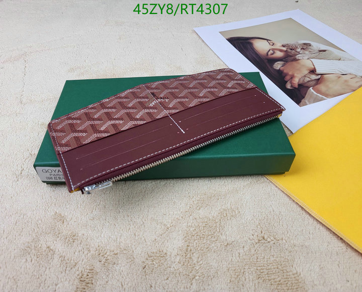 Goyard Bag-(4A)-Wallet- Code: RT4307 $: 45USD