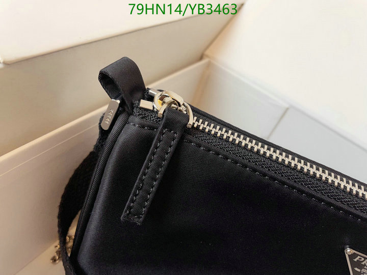 Prada Bag-(4A)-Diagonal- Code: YB3463 $: 79USD