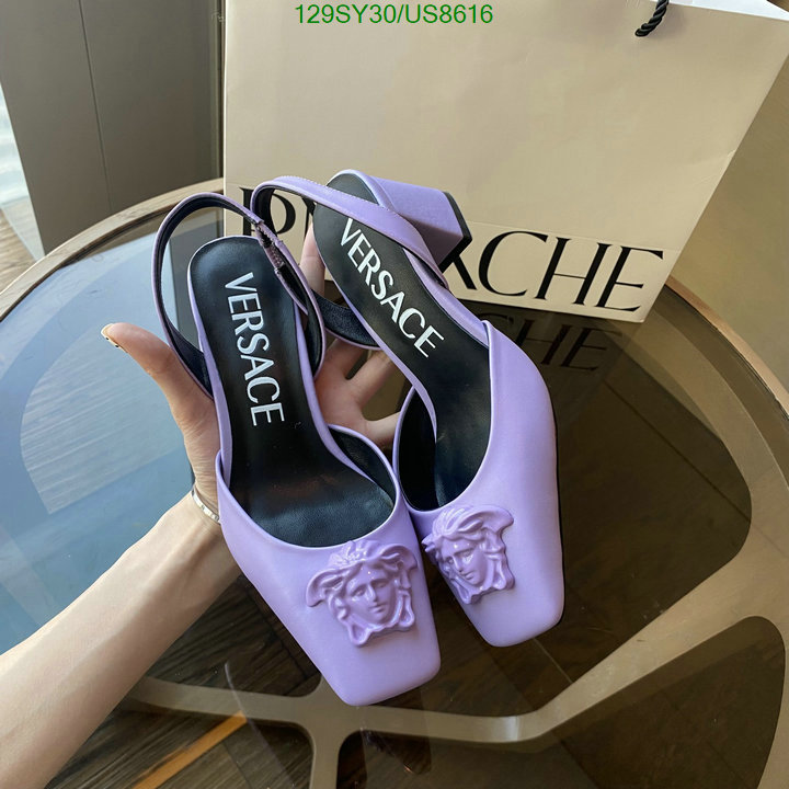 Women Shoes-Versace Code: US8616 $: 129USD