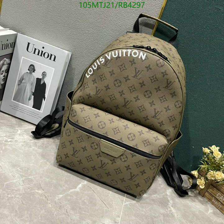 LV Bag-(4A)-Backpack- Code: RB4297 $: 105USD
