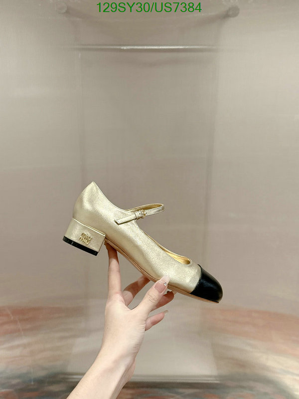 Women Shoes-Miu Miu Code: US7384 $: 129USD