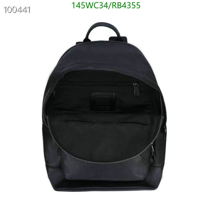 Coach Bag-(4A)-Backpack- Code: RB4355 $: 145USD