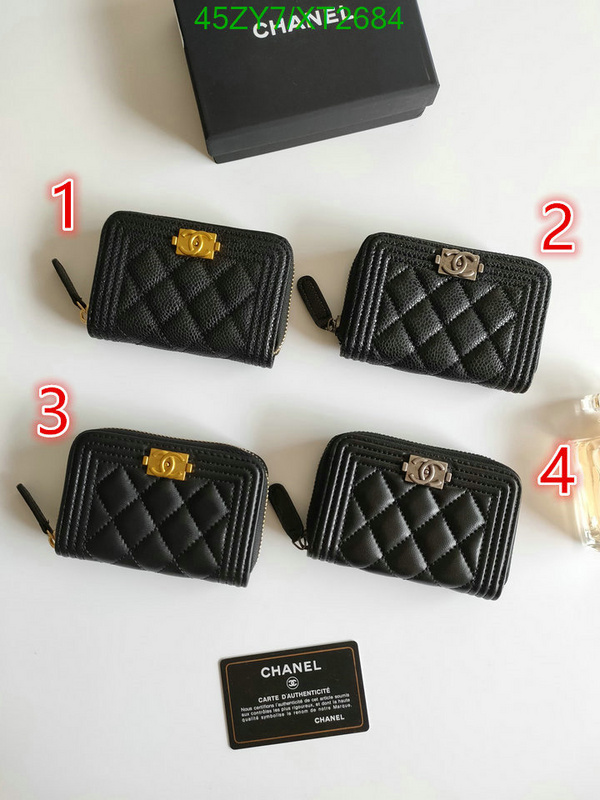 Chanel Bag-(4A)-Wallet- Code: XT2684 $: 45USD