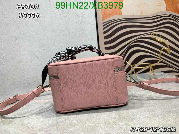 Prada Bag-(4A)-Vanity Bag- Code: XB3979 $: 99USD