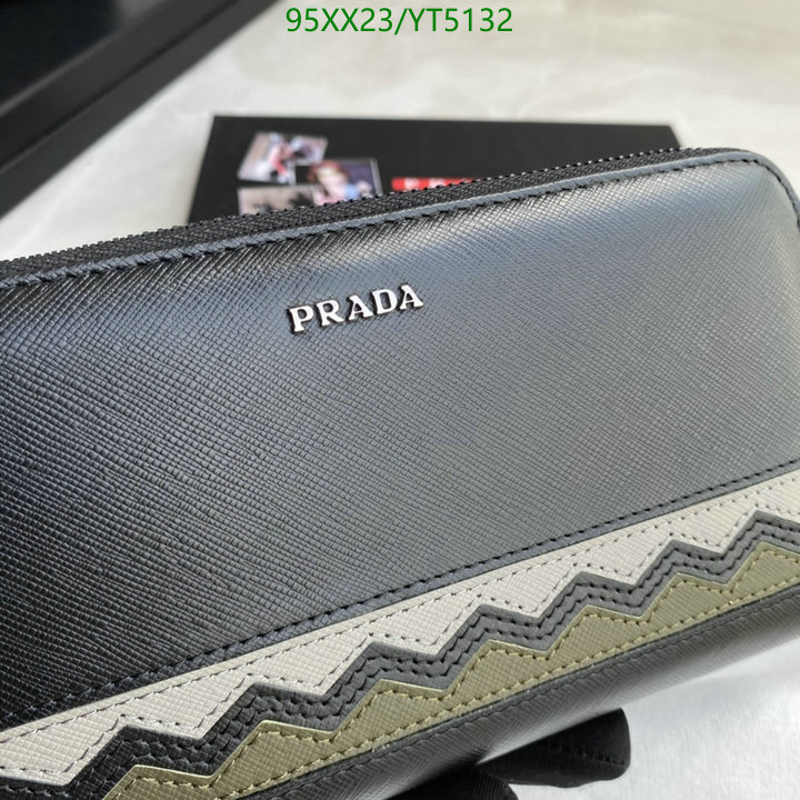 Prada Bag-(Mirror)-Wallet- Code: YT5132 $: 95USD