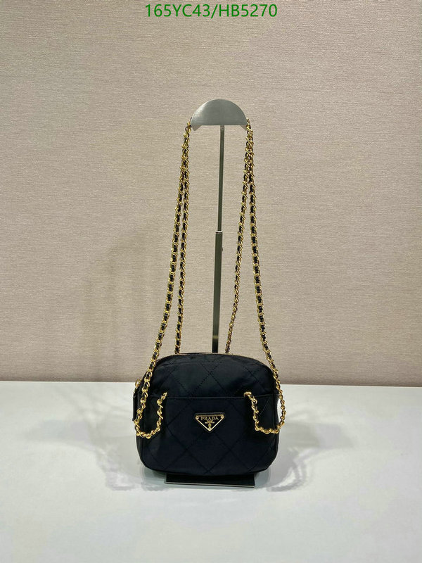 Prada Bag-(Mirror)-Diagonal- Code: HB5270 $: 165USD