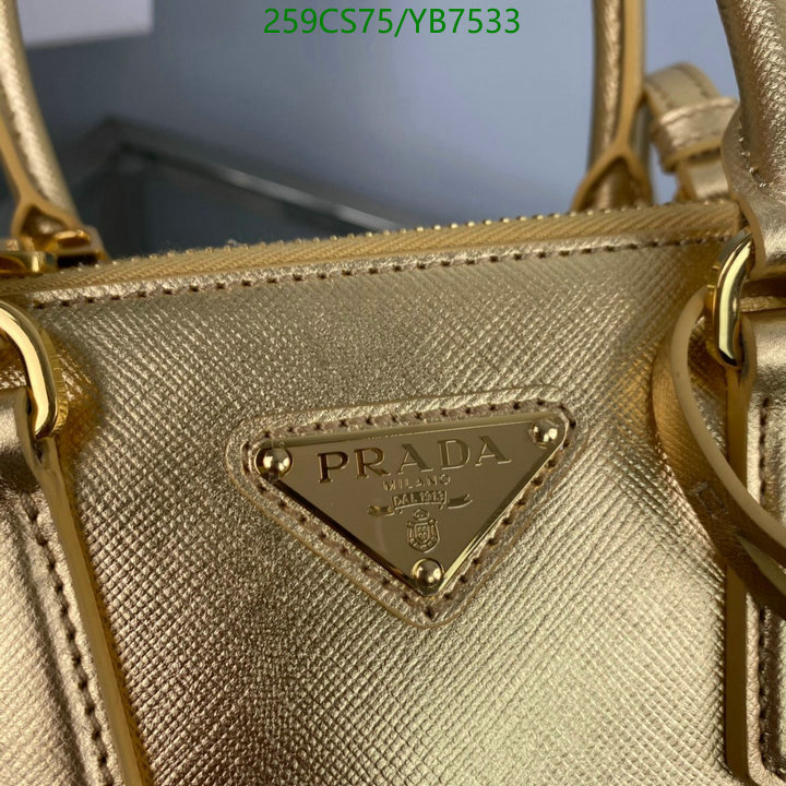 Prada Bag-(Mirror)-Diagonal- Code: YB7533 $: 259USD