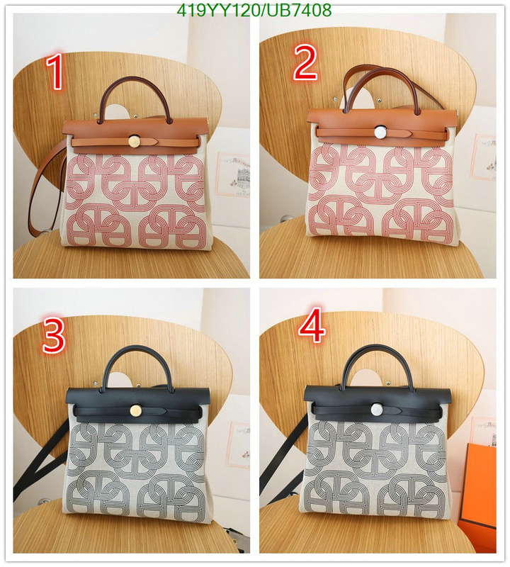 Hermes Bag-(Mirror)-Handbag- Code: UB7408 $: 419USD