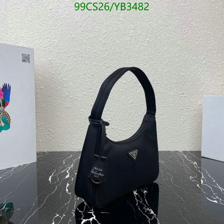 Prada Bag-(4A)-Re-Edition 2000 Code: YB3482 $: 99USD