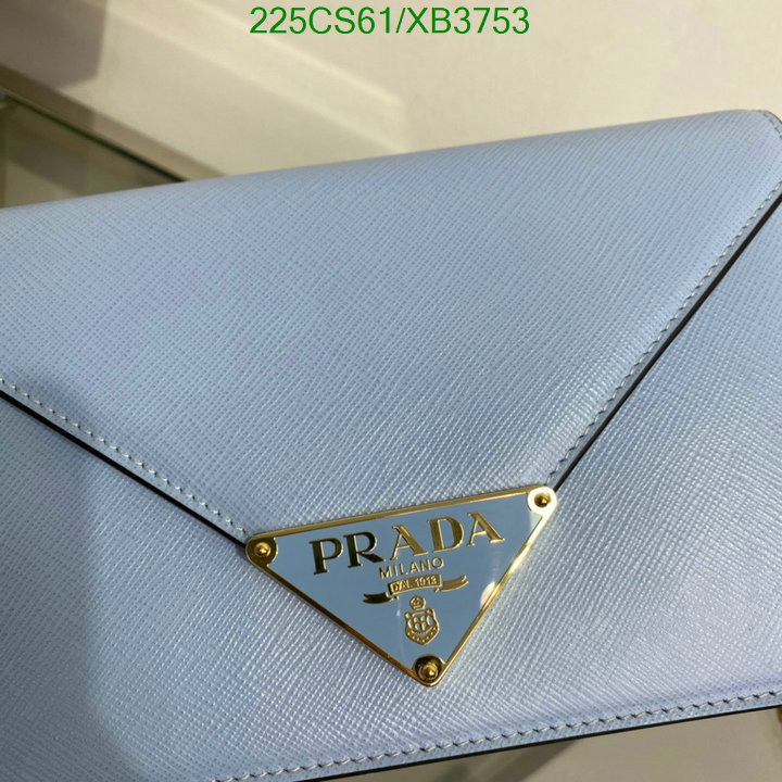 Prada Bag-(Mirror)-Diagonal- Code: XB3753 $: 225USD