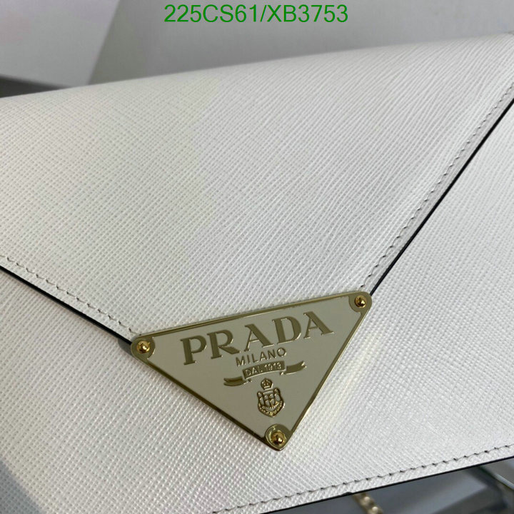 Prada Bag-(Mirror)-Diagonal- Code: XB3753 $: 225USD