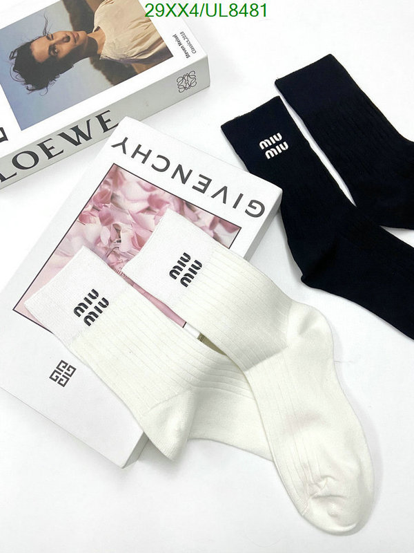 Sock-Miu Miu Code: UL8481 $: 29USD