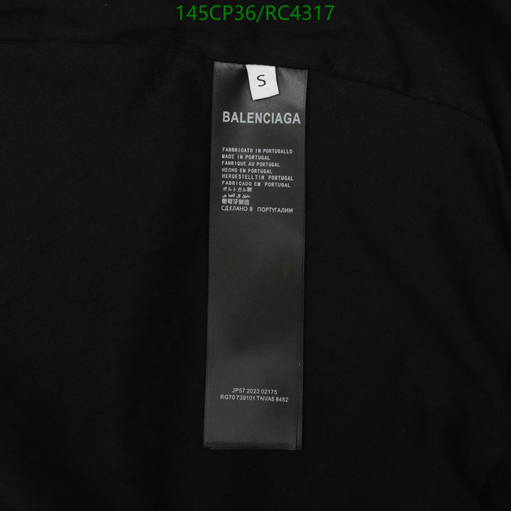Clothing-Balenciaga Code: RC4317 $: 145USD