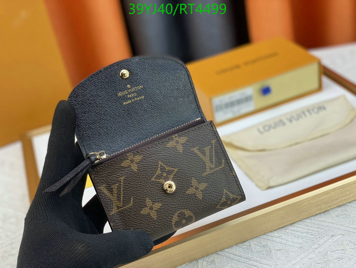 LV Bag-(4A)-Wallet- Code: RT4499 $: 39USD