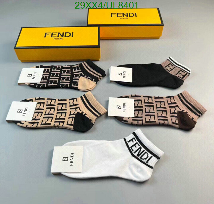 Sock-Fendi Code: UL8401 $: 29USD