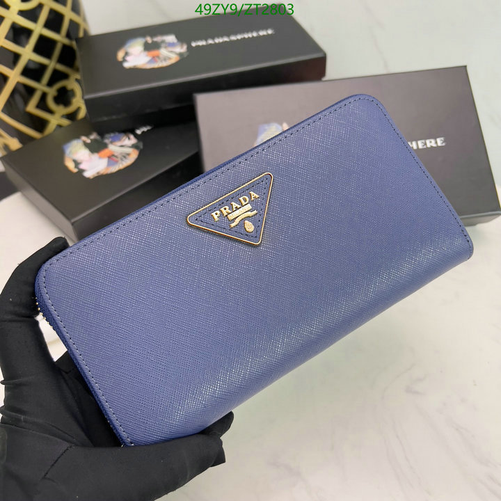 Prada Bag-(4A)-Wallet- Code: ZT2803 $: 49USD