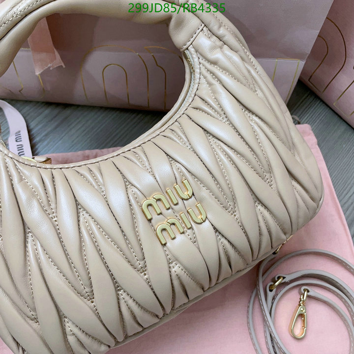 Miu Miu Bag-(Mirror)-Handbag- Code: RB4335 $: 299USD