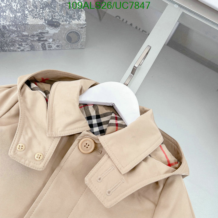 Kids clothing-Burberry Code: UC7847 $: 109USD