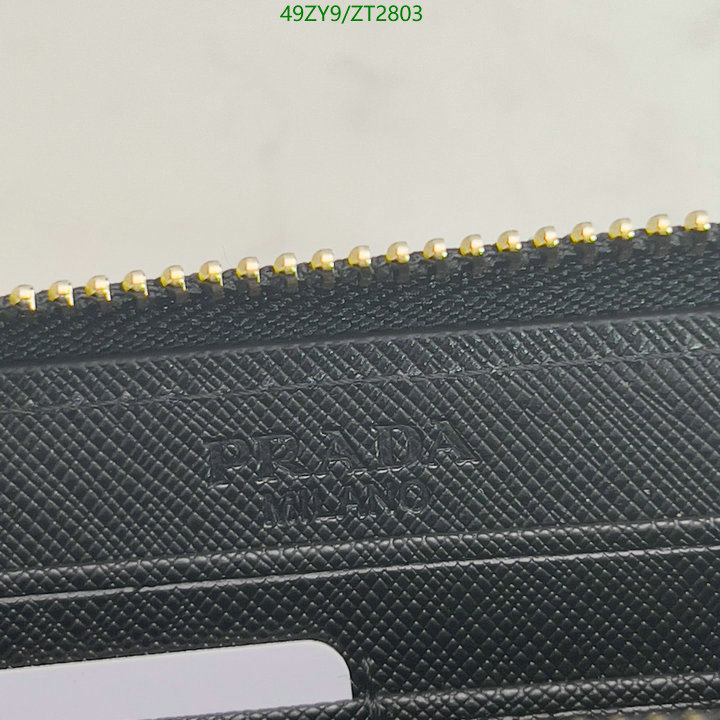 Prada Bag-(4A)-Wallet- Code: ZT2803 $: 49USD