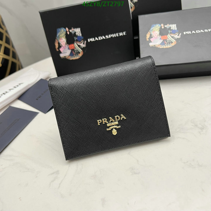 Prada Bag-(4A)-Wallet- Code: ZT2797 $: 45USD