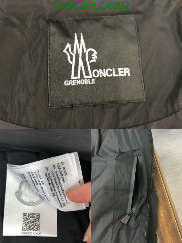 Clothing-Moncler Code: UC6892 $: 125USD