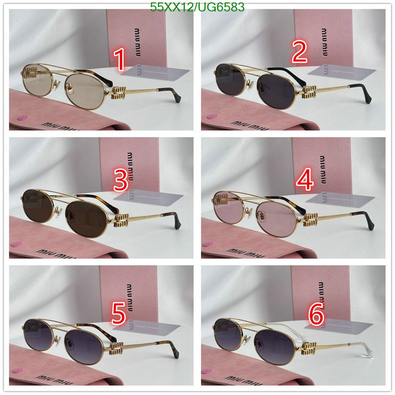 Glasses-MiuMiu Code: UG6583 $: 55USD