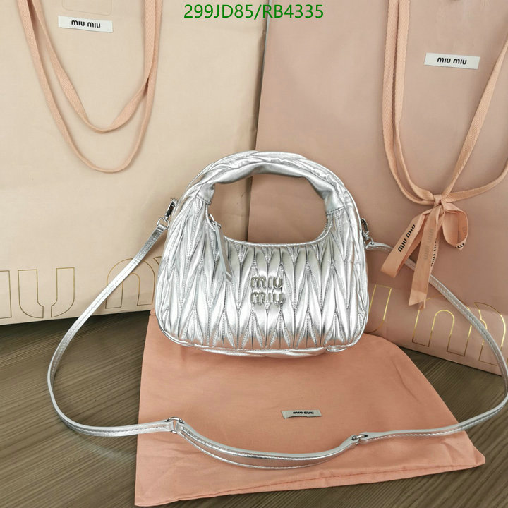 Miu Miu Bag-(Mirror)-Handbag- Code: RB4335 $: 299USD