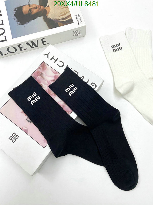 Sock-Miu Miu Code: UL8481 $: 29USD