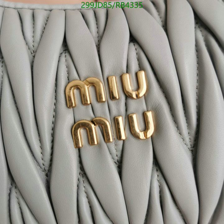 Miu Miu Bag-(Mirror)-Handbag- Code: RB4335 $: 299USD