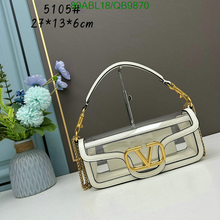 Valentino Bag-(4A)-LOC-V Logo Code: QB9870 $: 89USD