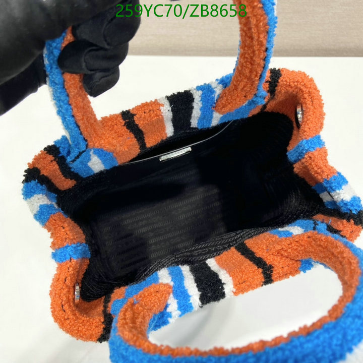 Prada Bag-(Mirror)-Handbag- Code: ZB8658 $: 259USD