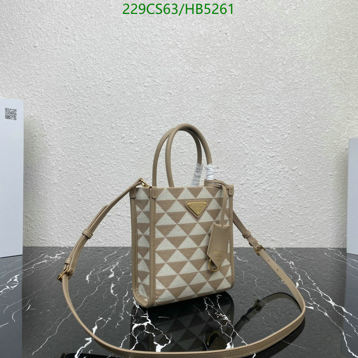 Prada Bag-(Mirror)-Diagonal- Code: HB5261 $: 229USD